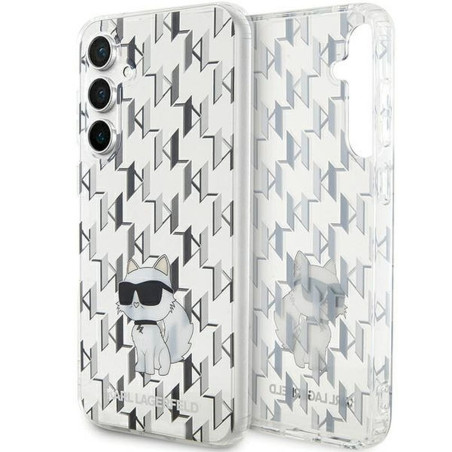 KARL LAGERFELD case for SAMSUNG S23 FE KLHCS23FEHNCMKLT (Monogram) transaprent