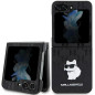 KARL LAGERFELD case for SAMSUNG Z Flip 5 KLHCZF5SAPCHNPK (Saffiano Mono Choupette PIN) black