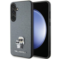 KARL LAGERFELD case for SAMSUNG S24 Plus KLHCS24MPSAKCMPG (SAFFIANO KC PIN) grey