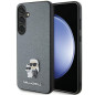 KARL LAGERFELD case for SAMSUNG S24 Plus KLHCS24MPSAKCMPG (SAFFIANO KC PIN) grey KARL LAGERFELD case for SAMSUNG S24 Plus KLHCS24MPSAKCMPG (SAFFIANO KC PIN) grey