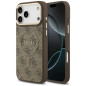 GUESS case for IPHONE 17 Pro Max compatible with MagSafe GUHMP17XP4MSEGCW (PU 4G W/ Classic) brown