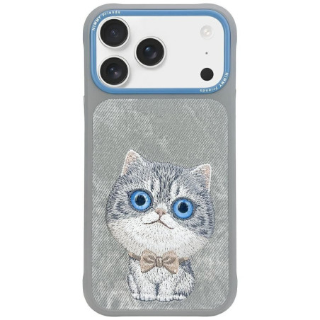 NIMMY case BIG EYED PET 2.0 Cat for IPHONE 17 Pro gray