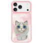 NIMMY case BIG EYED PET 2.0 Cat for IPHONE 17 Pro pink