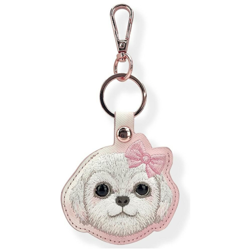 NIMMY case for tracker / keychain BIG EYED PET 2.0 Dog pink
