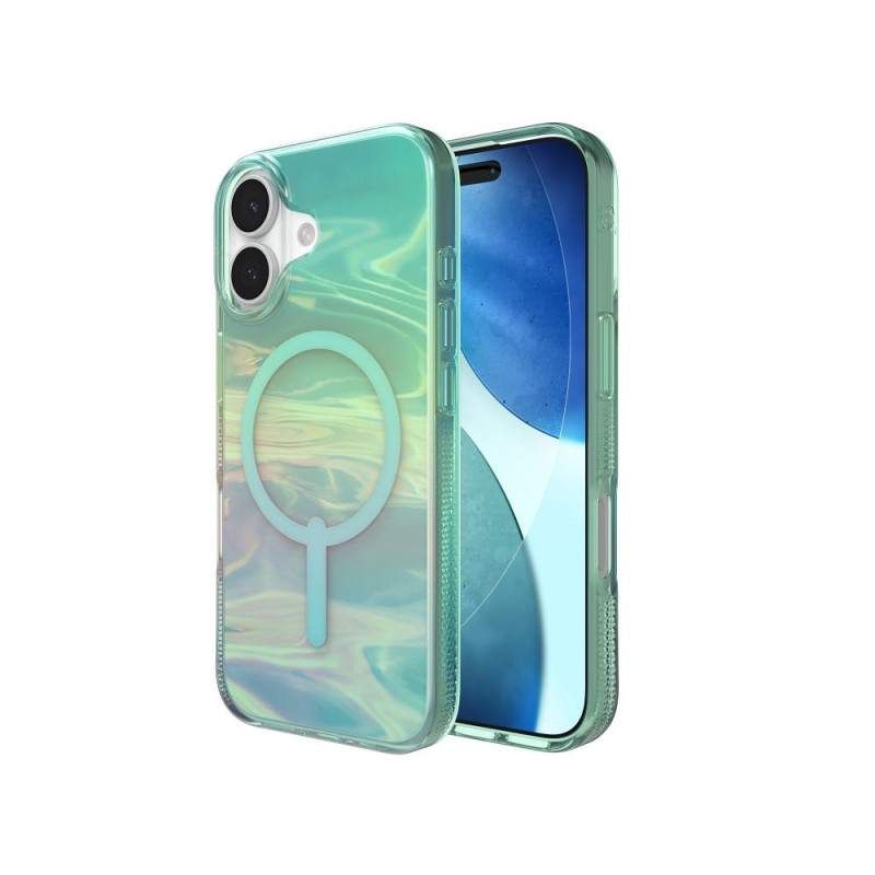 ZAGG case MILAN SNAP compatible with MagSafe for IPHONE 17 oil slick ZAGG case MILAN SNAP compatible with MagSafe for IPHONE 17 oil slick