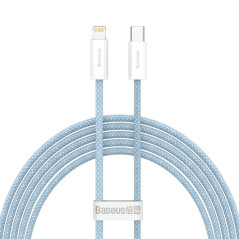BASEUS cable Type C to Apple Lightning 8-pin PD20W Power Delivery Dynamic Series CALD000103 2m blue