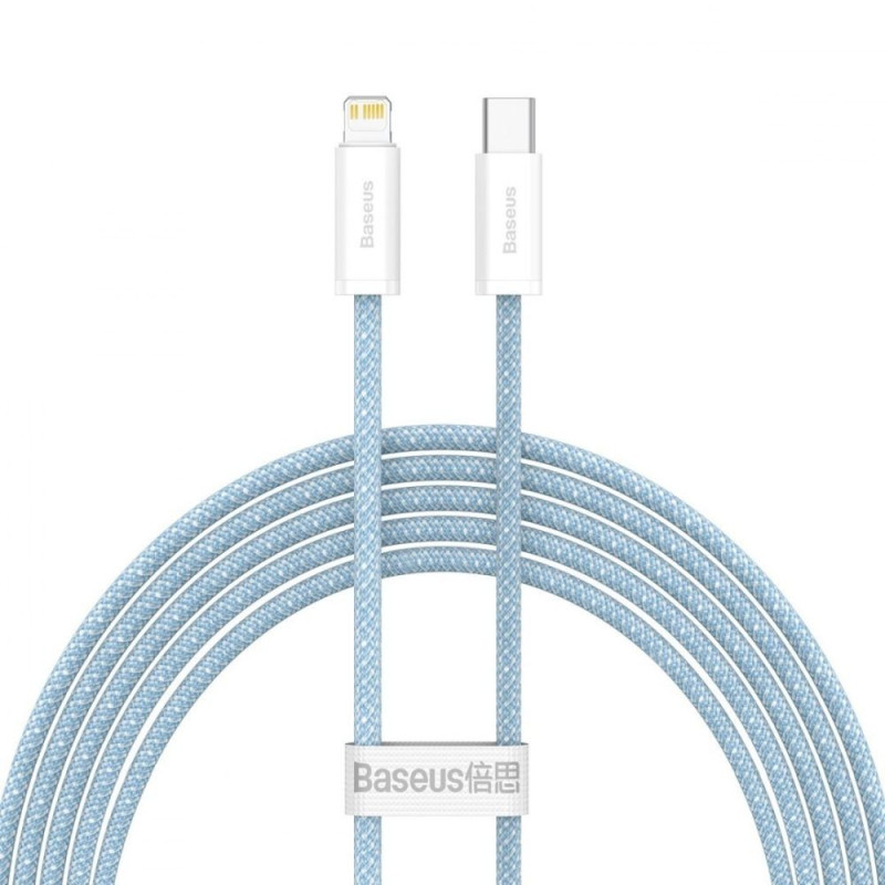 BASEUS cable Type C to Apple Lightning 8-pin PD20W Power Delivery Dynamic Series CALD000103 2m blue