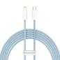 BASEUS cable Type C to Apple Lightning 8-pin PD20W Power Delivery Dynamic Series CALD000103 2m blue