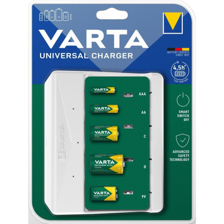 VARTA UNIVERSAL CHARGER 57658 9V
