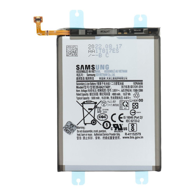 ServicePack Battery EB-BA217ABY for SAMSUNG A13/A04s/A13/A13 5G/A127 GH82-22989A ServicePack Battery EB-BA217ABY for SAMSUNG A13/A04s/A13/A13 5G/A127 GH82-22989A