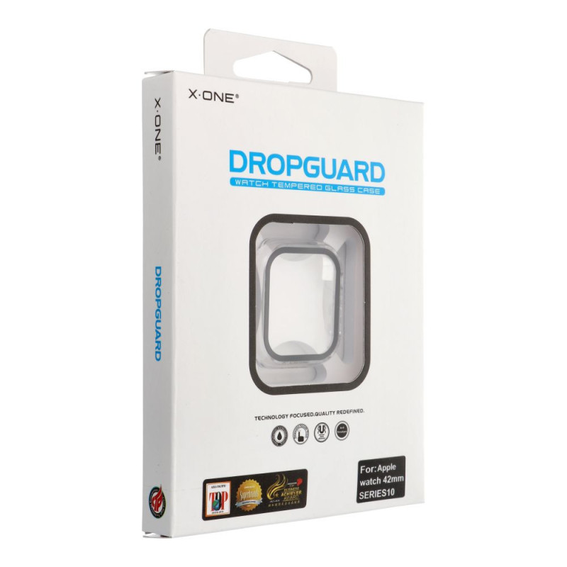 X-ONE Dropguard Case - for Apple Watch 10/11 42mm transparent X-ONE Dropguard Case - for Apple Watch 10/11 42mm transparent