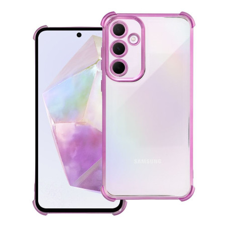 Case ANTISHOCK ELECTRO for SAMSUNG A35 pink