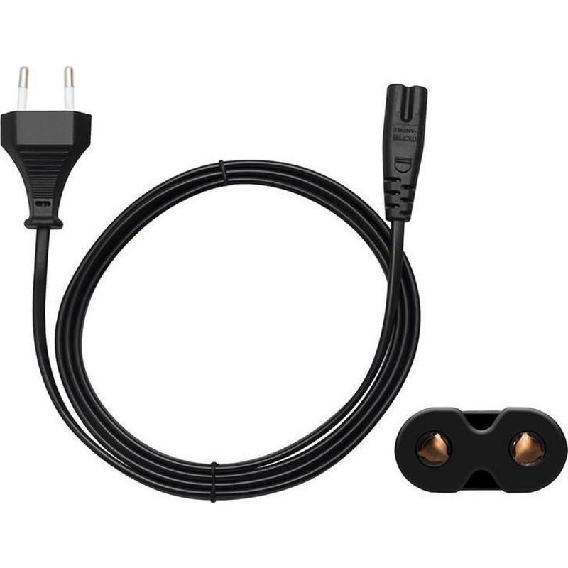 Power cable for radio (2pin) 1,5 m black Power cable for radio (2pin) 1,5 m black
