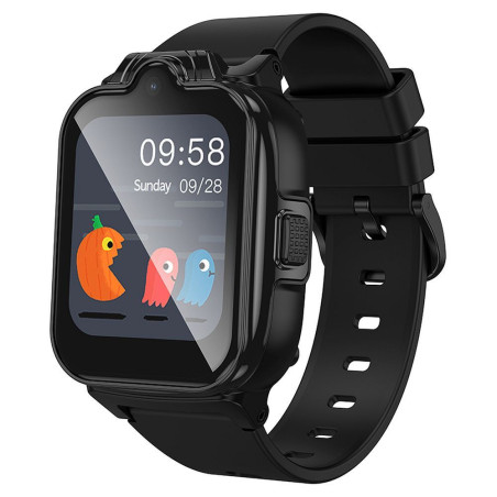 HOCO smartwatch for kids with call function 4G Y104 black