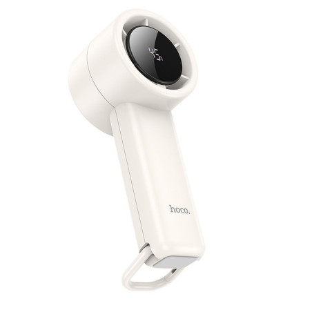 HOCO high speed handheld fan HX63 white