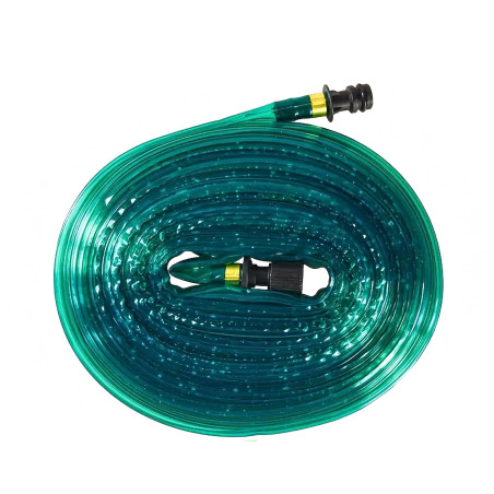 Garden hose sprinkler with quick connectors 4
