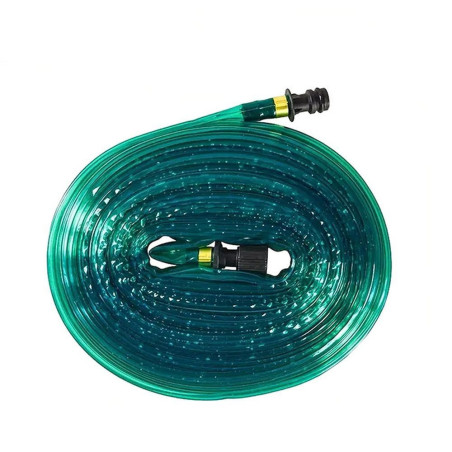 Garden hose sprinkler with quick connectors 3 m RC-K-1472 green
