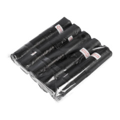 Plastic bags for dog excrement 10 rolls black