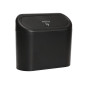 Car rubbish storage bin black