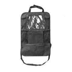 Car organizer for front seats with compartments BY-1298 black