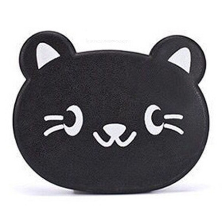 Foldable car table for kids cat shape black