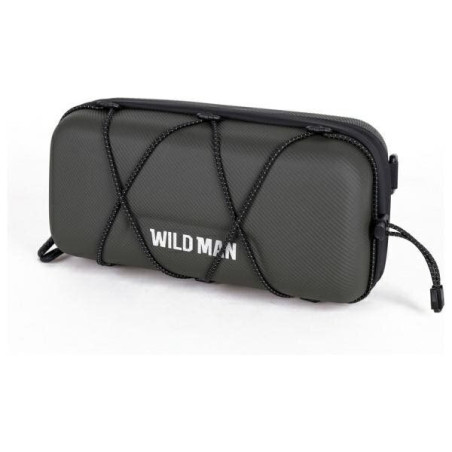 WILDMAN traveling bag for bike handlebars with zipper 2L GD8 green