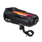 WILDMAN traveling bag for bike handlebars with zipper 0,5L (4 "- 7") XT3S black WILDMAN traveling bag for bike handlebars with zipper 0,5L (4 "- 7") XT3S black