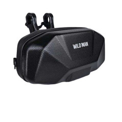 WILDMAN traveling bag for bike handlebars with zipper 3