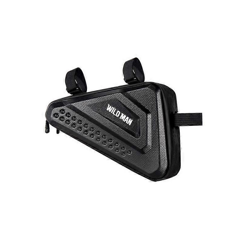 WILDMAN traveling bag under the bike frame with zipper 2,5L ES19 black WILDMAN traveling bag under the bike frame with zipper 2,5L ES19 black