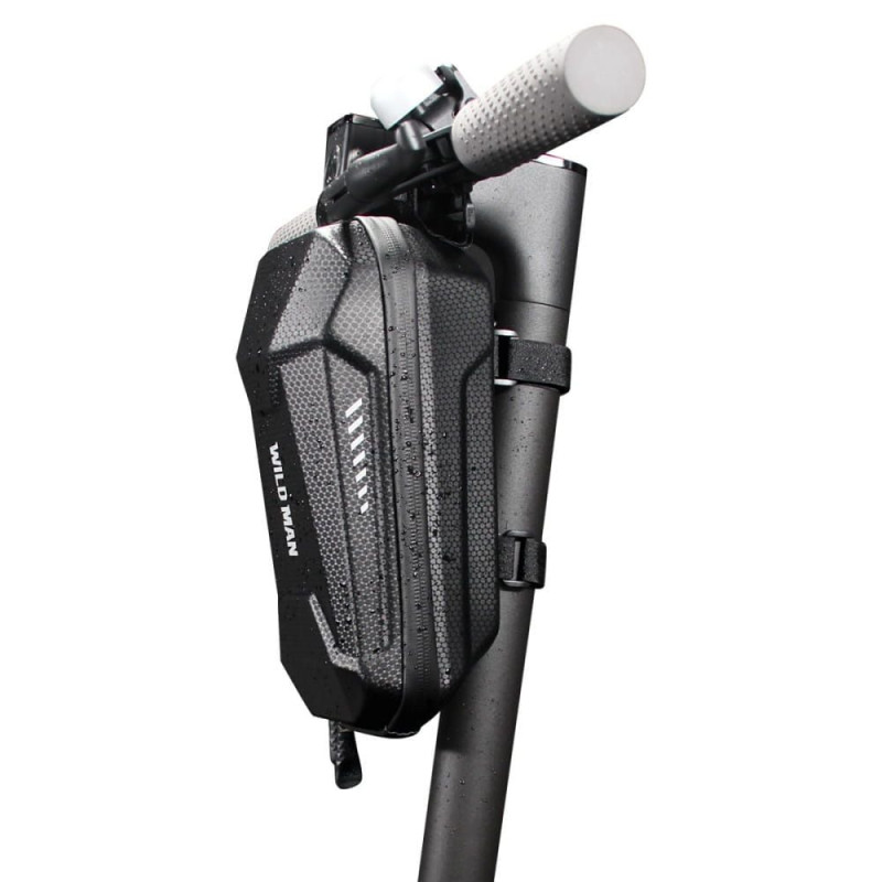 WILDMAN traveling bag for scooter waterproof 2L ES8 black WILDMAN traveling bag for scooter waterproof 2L ES8 black