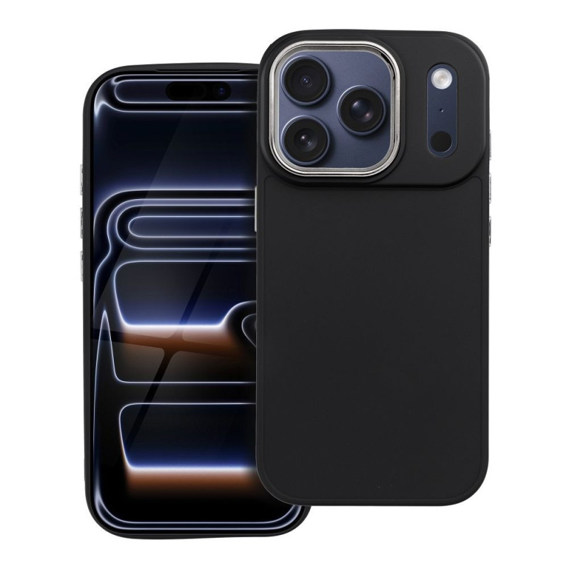 BACK-CASE FRAMED black für APPLE iPhone 17 Pro