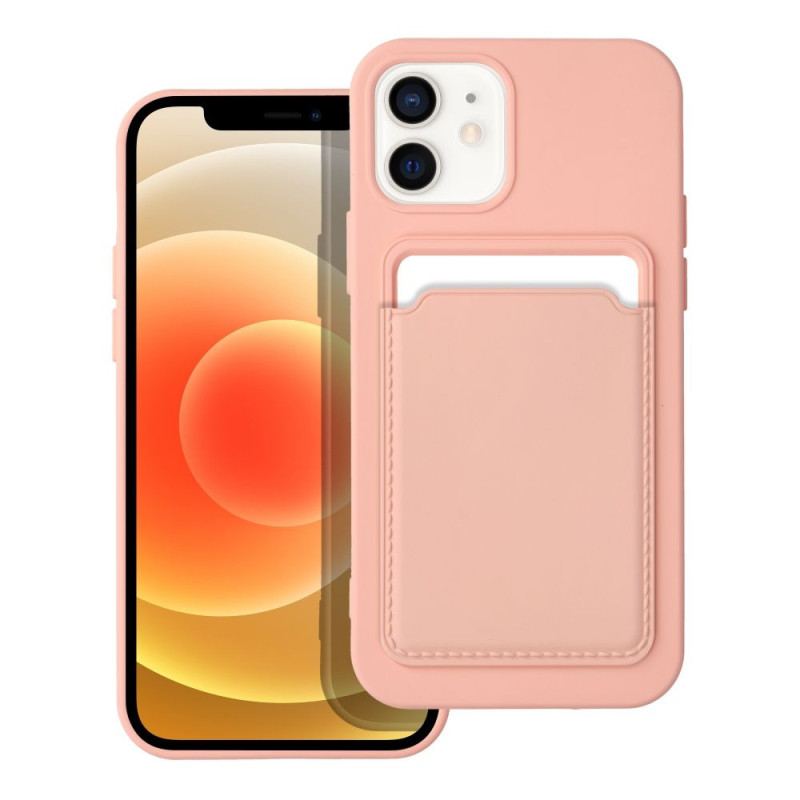 CARD case for IPHONE 12 pink CARD case for IPHONE 12 pink