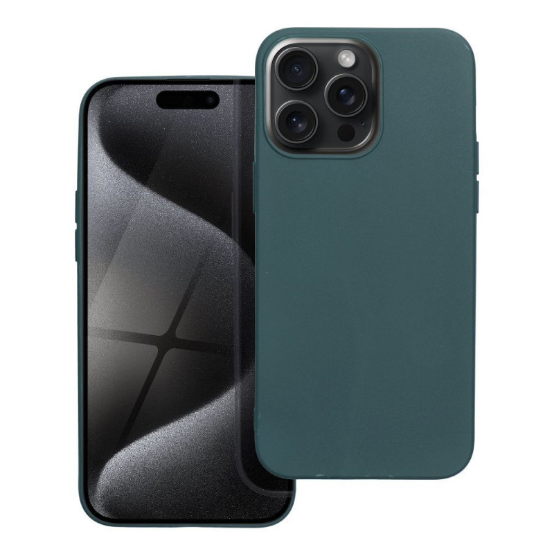 MATT case for IPHONE 15 Pro dark green MATT case for IPHONE 15 Pro dark green