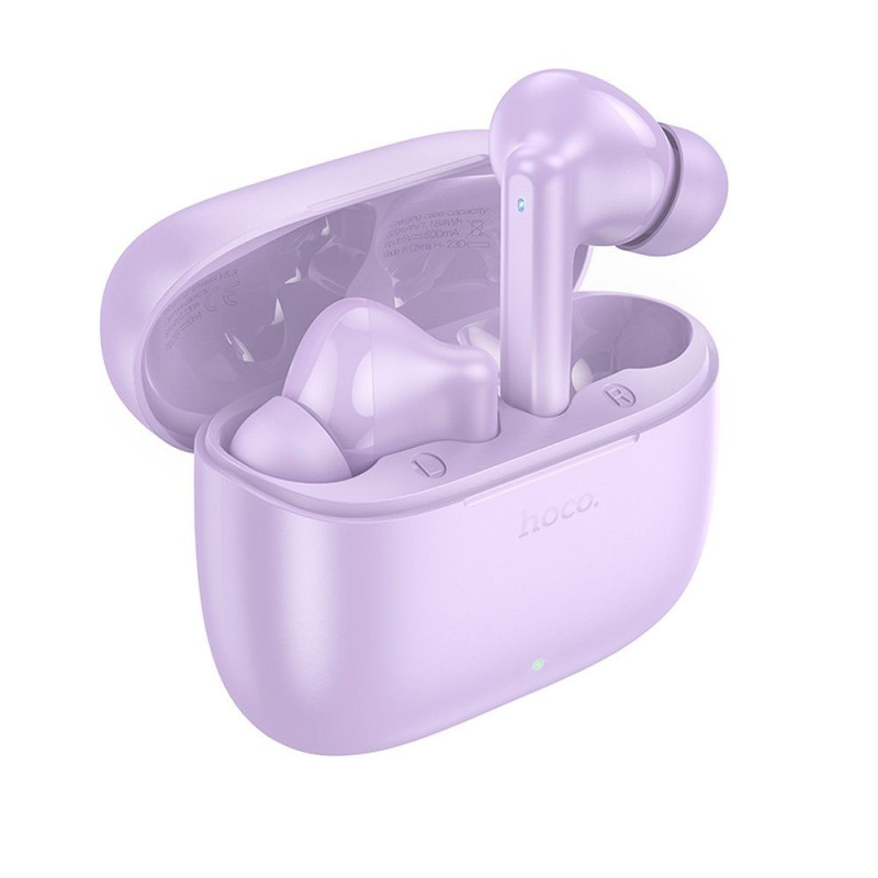 HOCO wireless bluetooth earphones TWS EQ2 purple HOCO wireless bluetooth earphones TWS EQ2 purple