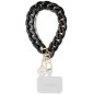 GUESS hand strap GUOUCBMC4MK (Large Chain Acrylic 4G Charms) black GUESS hand strap GUOUCBMC4MK (Large Chain Acrylic 4G Charms) black