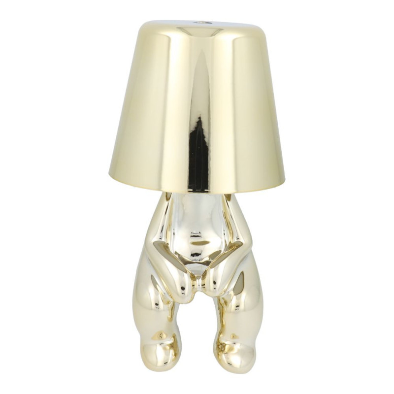 Table lamp bedside GOLD MAN Art Deco seat (version 2) MLTL