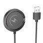 Charging cable for smartwatch Hoco 0,6 m Y22 black Charging cable for smartwatch Hoco 0,6 m Y22 black