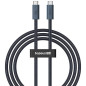 BASEUS cable Type C to Type C PD3.1 240W 8K 60Hz CB000068 1 m black