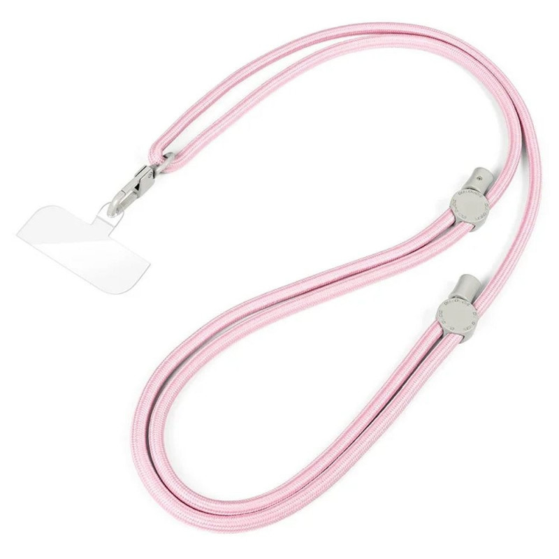 DUX DUCIS Plaz - cross-body phone strap - light pink