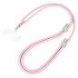 DUX DUCIS Plaz - cross-body phone strap - light pink
