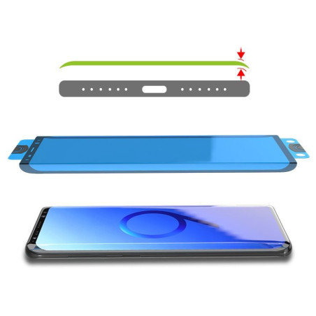 NanoFlex Hybrid-Glas FULLSCREEN für Samsung Galaxy S20 Plus - FINGERPRINT-SENSOR FUNKTIONIERT