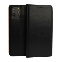 FLIPCASE ECHTLEDER schwarz für Apple iPhone 14
