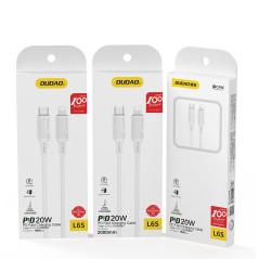 Datenkabel USB-C - Lightning 100cm DUDAO 20W PD