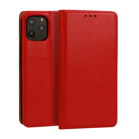 FLIPCASE ECHTLEDER rot für Samsung Galaxy S23