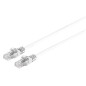 Patchkabel CAT7 PREMIUM weiß  1 Meter