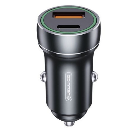 KFZ POWER-ADAPTER USB-A/USB-C JELLICO 20W PD / QC3.0