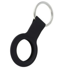 CASE mit Befestigungsring Silikon schwarz für Apple Airtag