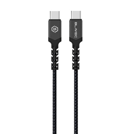 CABLE USB-C / USB-C  50 cm 60W black BLAVEC Raptor Braided