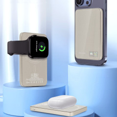 POWERBANK Blavec MagSafe-kompatibel 5000mAh 7,8mm gold