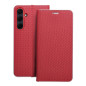 FLIPCASE LUNA Carbon rot für SAMSUNG Galaxy A36